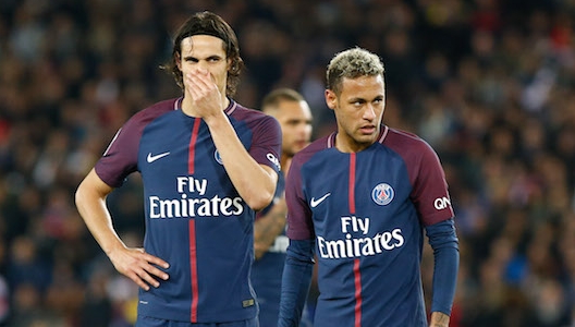 Neymar uppges kräva att PSG säljer Cavani
